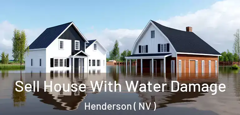  Sell House With Water Damage Henderson ( NV )